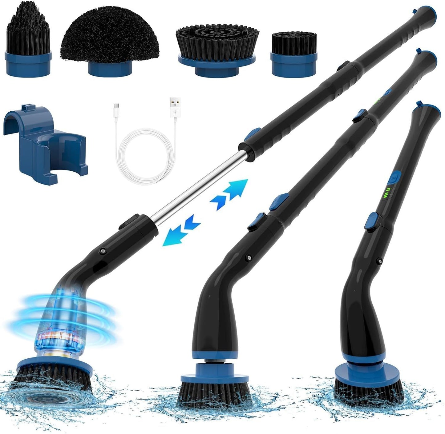 Cordless Cleaning Multi-Function Power Scrubber